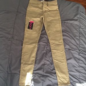 Tan jeans